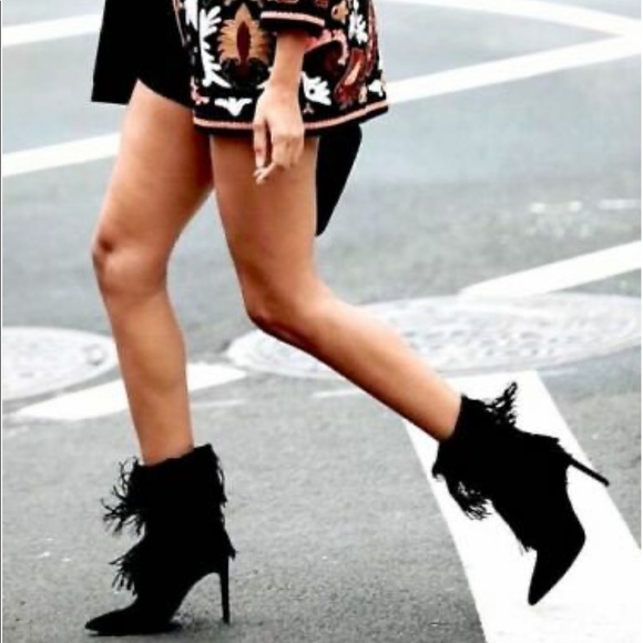 Zara fringe bootie - Picture 2 of 4
